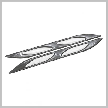 Paracolpi Adesivi per Portiera Auto DAGGER – Argento, Set da 2 Pezzi 34300