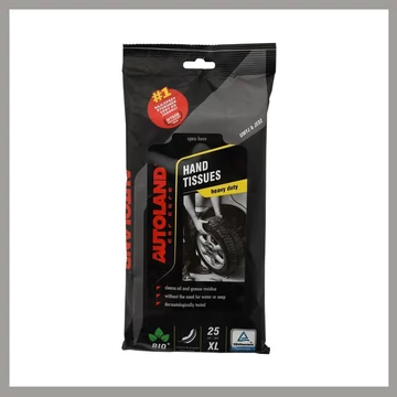 Salviette Detergenti per Mani Autoland – Extra Resistenti, 25 Pezzi XL – 00847