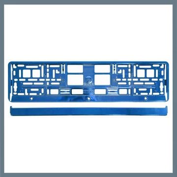 Cornice Portatarga – Blu Metallizzato 91563
