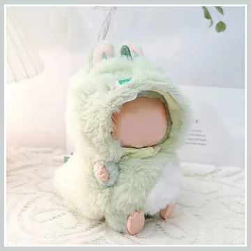 Costume in Peluche Dinosauro per Figura LABUBU – PU3637720