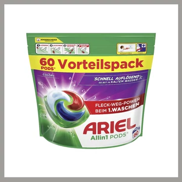 Ariel Allin1 PODS Color – Capsule detergenti per capi colorati, 60 lavaggi 9893838
