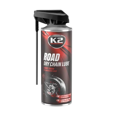 K2 Road Dry Chain Lube – Lubrificante catena a secco, spray 400 ml W143
