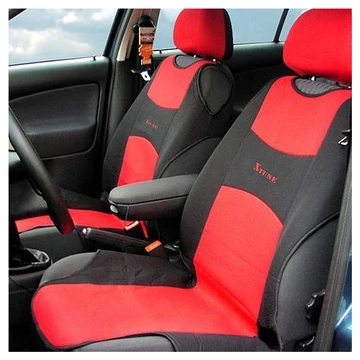TRIKO coprisedile anteriore – Set da 2 pezzi, rosso 31633