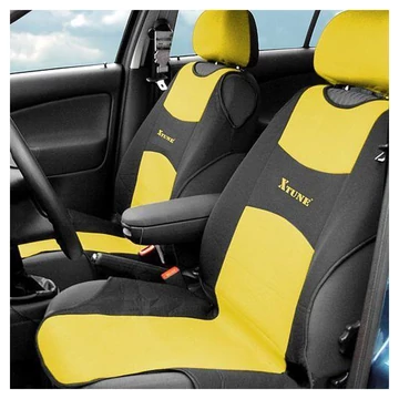 TRIKO coprisedile anteriore – Set da 2 pezzi, giallo 31634