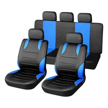 SPORT AIRBAG set coprisedili – 9 pezzi, blu 31675