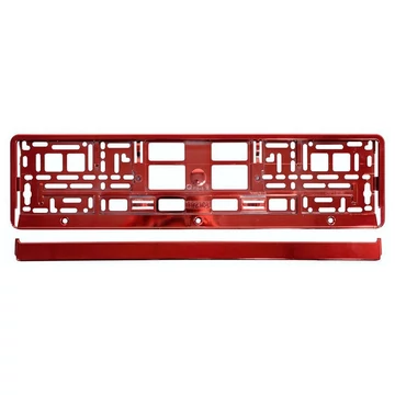 Portatarga – rosso 91562