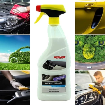Autoland Satin Matt – Spray cura cruscotto effetto satinato 750 ml am01207