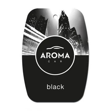 Profumatore per auto AROMA CAR CITY BLACK am92667
