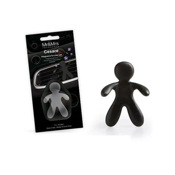 Mr &amp; Mrs Fragrance CESARE Profumatore Auto – Cedar Wood, nero amJCESBS03