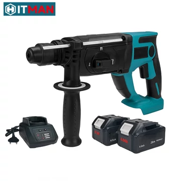Hitman Martello perforatore e demolitore a batteria 62V – 3 in 1 HT-CDM-6850Pro