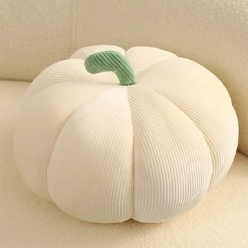 Cuscino decorativo a forma di zucca 3D – bianco 20 cm XC2838529-f