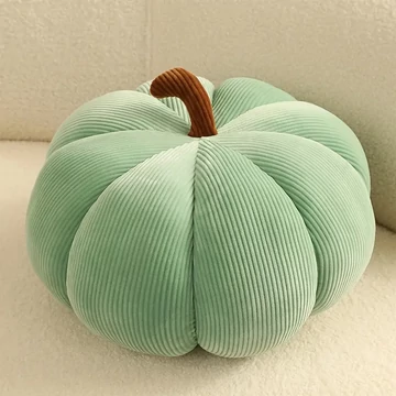 Cuscino decorativo a forma di zucca 3D – verde chiaro 20 cm XC2838529-z
