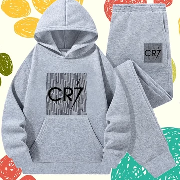 Completo sportivo CR7 per ragazzi GRIGIO - BV4022131-SZ