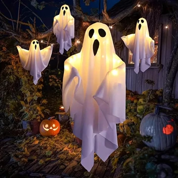 Decorazione Fantasma Luminosa a LED – 50 × 40 cm – XY2707776
