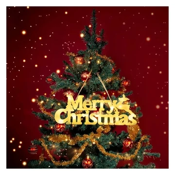 Insegna luminosa natalizia a LED “Merry Christmas” – 28 × 11 cm RC292004