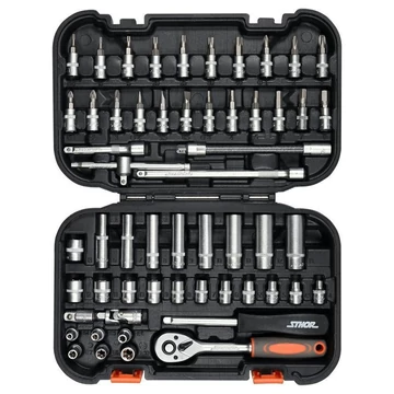 STHOR Set di Attrezzi 1/4" – 56 pezzi TO-58643