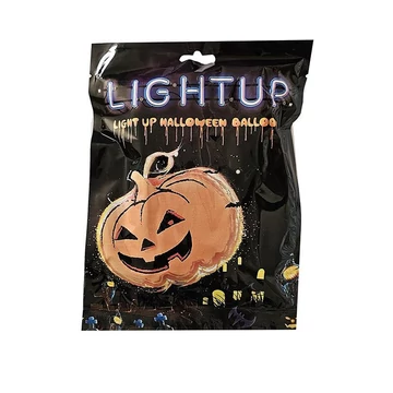 Palloncino zucca Halloween con LED 50558