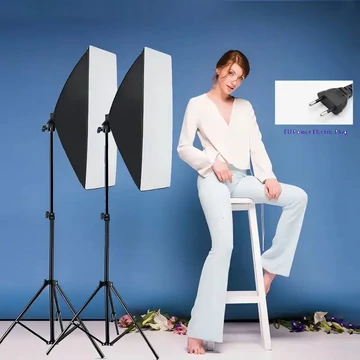 Kit di illuminazione professionale con softbox 200 cm WT3130761-200