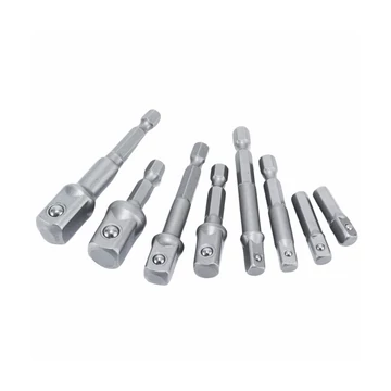 Set di adattatori BLACK per trapano/avvitatore – 1/4&quot;, 3/8&quot;, 1/2&quot; 11702