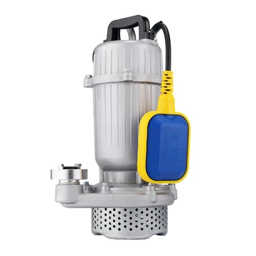 BLACK Pompa sommersa con galleggiante per acqua pulita – corpo in alluminio, 5000 l/ora 48023