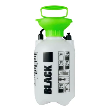 BLACK Spruzzatore manuale a pressione per piante – 5 litri, con ugello regolabile 53410