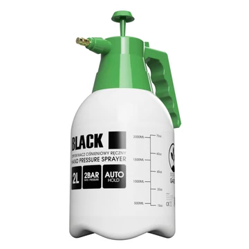 BLACK Spruzzatore manuale a pressione – 2 litri 53412