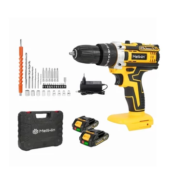 Trapano avvitatore a percussione a batteria – 21V, con 2 batterie, accessori e valigetta CE3287149-3