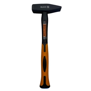 BLACK Martello da fabbro con manico in fibra di vetro – 500 g 20521