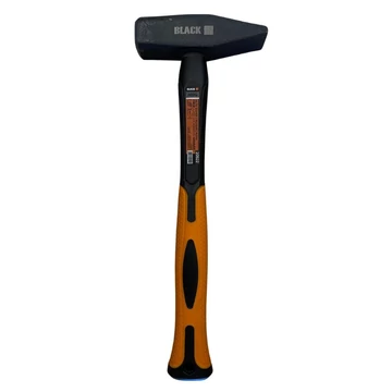 BLACK Martello da fabbro con manico in fibra di vetro – 600 g 20522