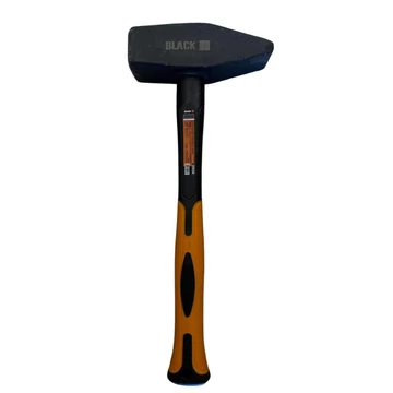 BLACK Martello da fabbro con manico in fibra di vetro – 2000 g 20524