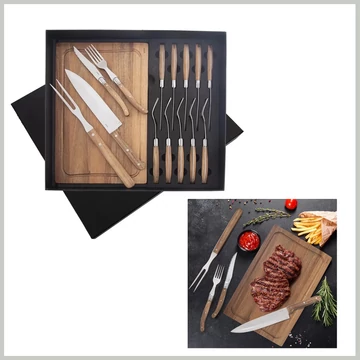 Set da Bistecca Orion con Tagliere – 154206 – 16715
