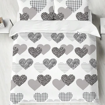 Set Biancheria da Letto di Alta Qualità 7 Pezzi – TOBY 4 JJ-03