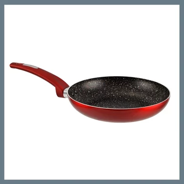 Perfect Home Metal Red Comfort padella in alluminio antiaderente 22*4,3 cm induzione 13013PH