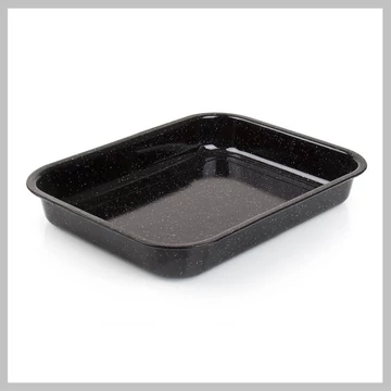 Banquet Pentola smaltata CULINARIA nera 34 x 26 x 5 cm