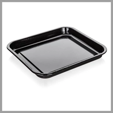 BANQUET Padella smaltata CULINARIA, nera, 41 x 37 x 4 cm 13705043