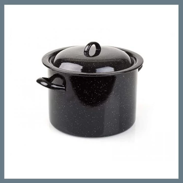 Padella smaltata BANQUET con coperchio, 17 l, 30 cm 13VEFP30