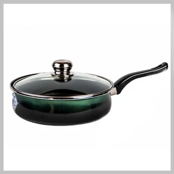 Friggitrice Platinum con manico in Teflon + coperchio in vetro 20 cm 1,75 litri - verde 5991554601117