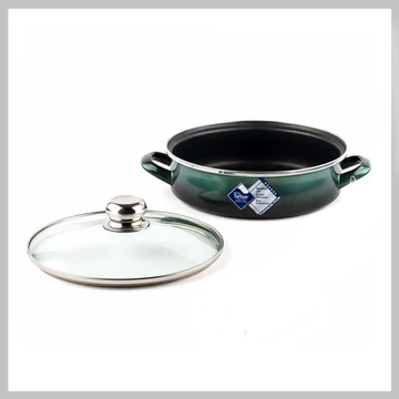Platinum FÜLES Padella in teflon con coperchio in vetro 26 cm - 3,25 L 5991559923412
