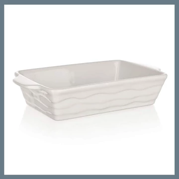 BANQUET Pirofila rettangolare CULINARIA Bianco 20,5 x 12 cm 60ZF01