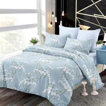 Set di biancheria da letto di alta qualità a 7 pezzi Fiori 7Viragok3HL-03
