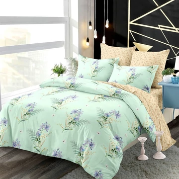 Set di biancheria da letto di alta qualità a 7 pezzi Fiori 7Viragok5HL-03