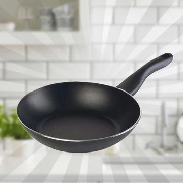 Padella in alluminio CUISINO 28x8cm nero 84749008
