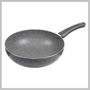 Wok grigio granito Banquet, 84749018, 28 cm