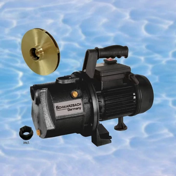 Steinberg GPG 94/48-M-1350 pompa da giardino in ghisa con paletta in bronzo 46005