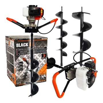 Black Trapano da terra a benzina 5200EA – 5,8 HP – 3 punte incluse