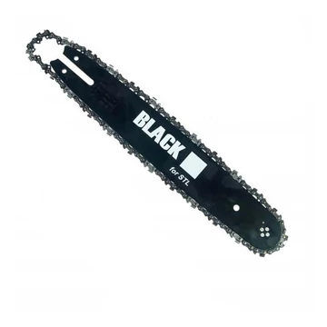 Set guida catena e catena neri, con 2 catene 18 KOMA 53737