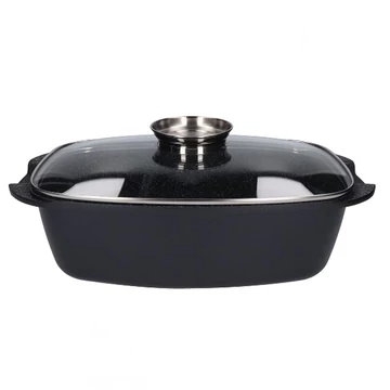 Bachmayer padella in granito Black Stone 32 cm BM-7824-32