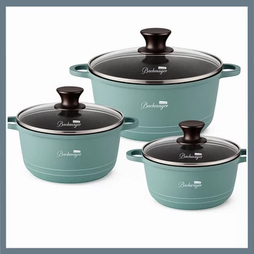 Bachmayer Set di piatti verdi da 6 pezzi BM-7896