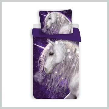 Coperta Unicorno Viola 100×135 cm, 40×60 cm BRM018174