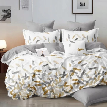 Set di biancheria da letto di alta qualità Bernadette 10 BL-05, 7 pezzi